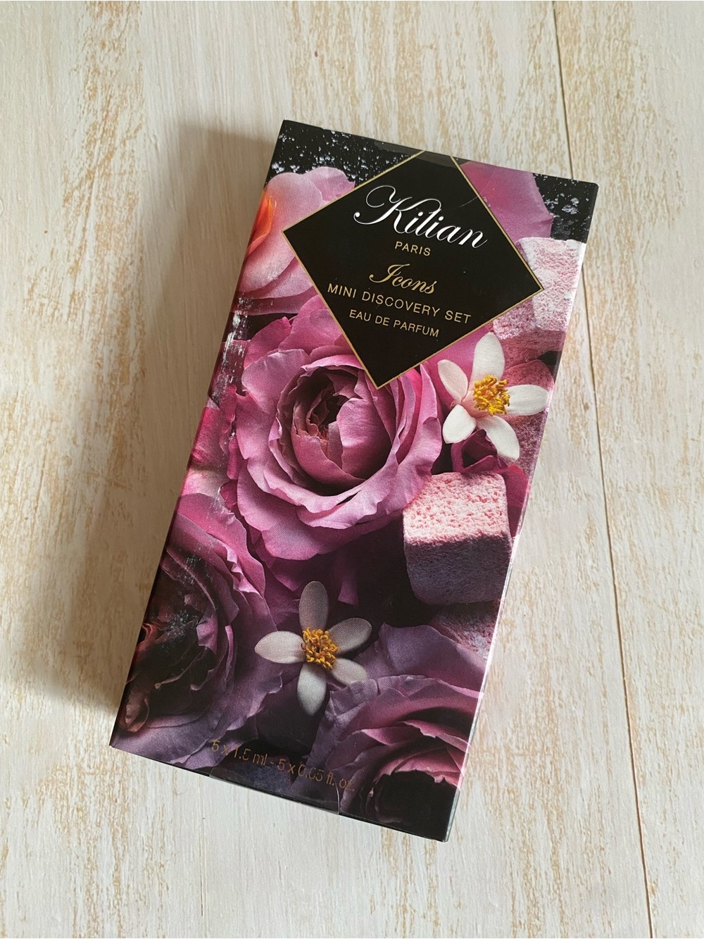 Kilian Lcon Mini Discovery Set Eau de Parfum Sprays 5 x 1.5ml/0.05 oz. Sealed